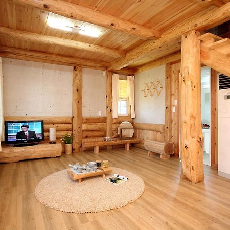Jeju Bille Log Pension Seogwipo-stad Buitenkant foto