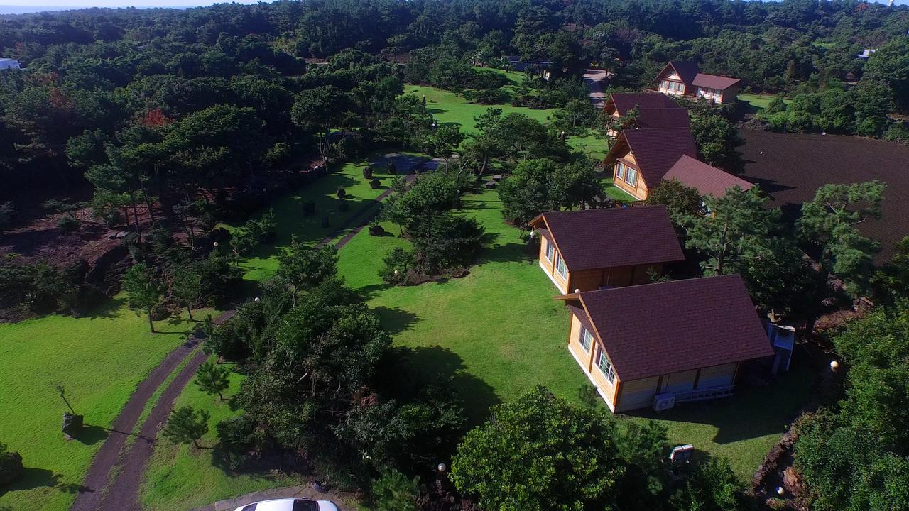 Jeju Bille Log Pension Seogwipo-stad Buitenkant foto