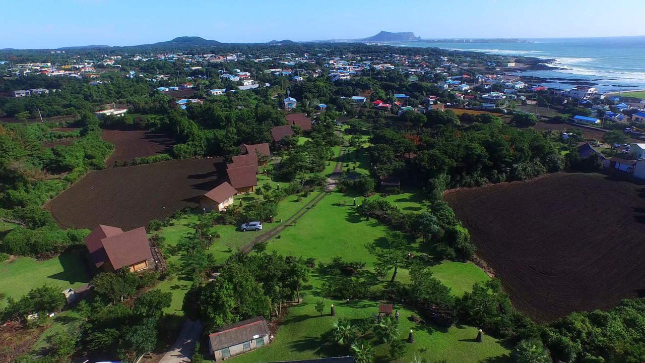 Jeju Bille Log Pension Seogwipo-stad Buitenkant foto