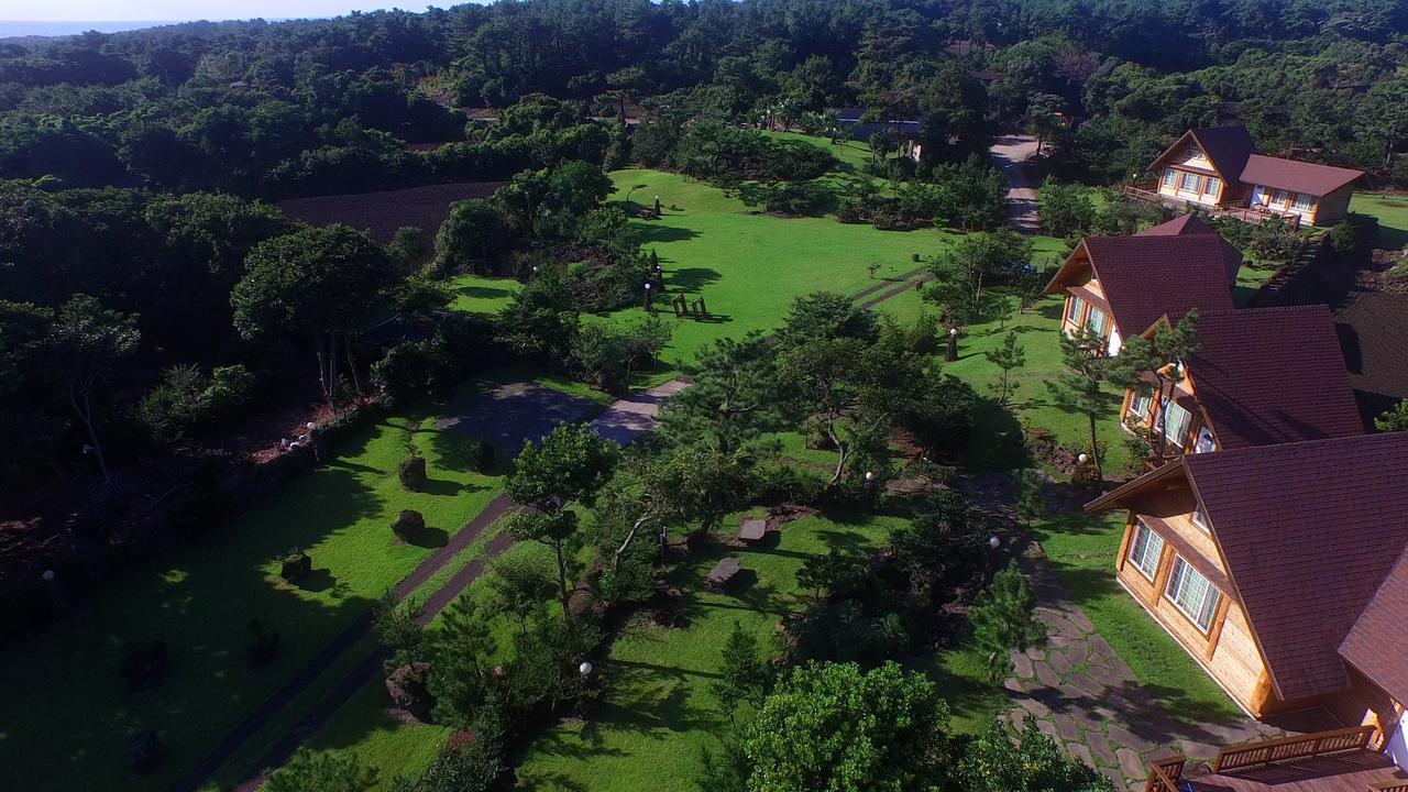 Jeju Bille Log Pension Seogwipo-stad Buitenkant foto