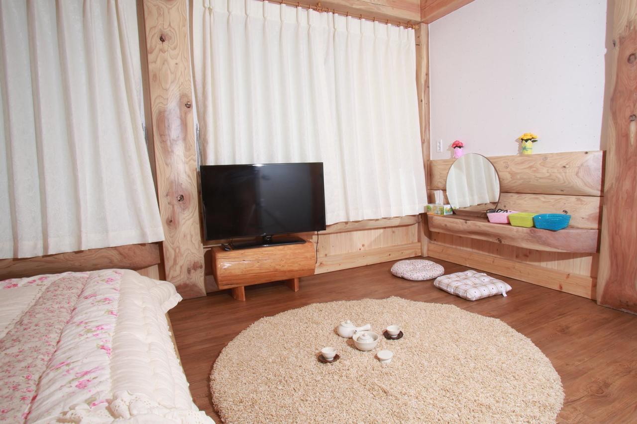 Jeju Bille Log Pension Seogwipo-stad Buitenkant foto