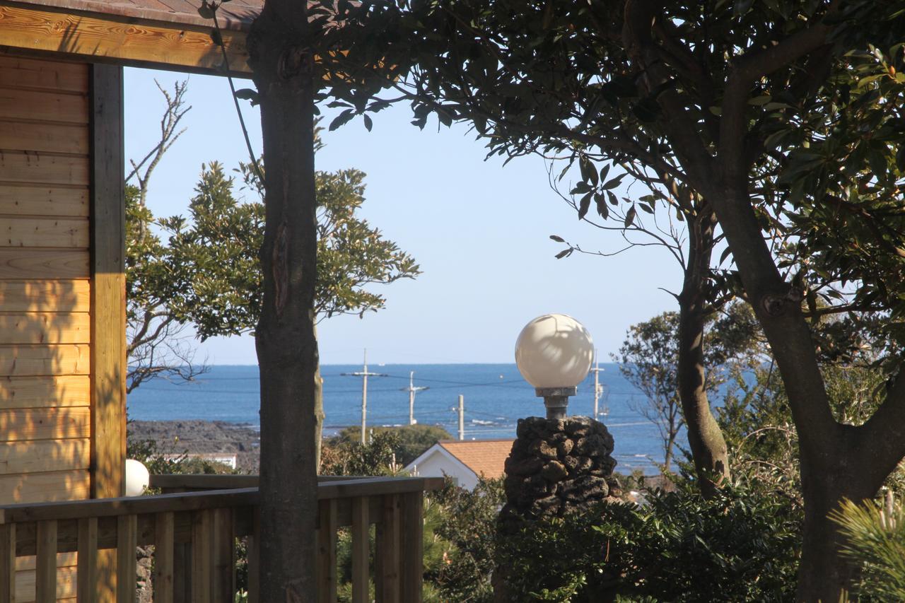 Jeju Bille Log Pension Seogwipo-stad Buitenkant foto