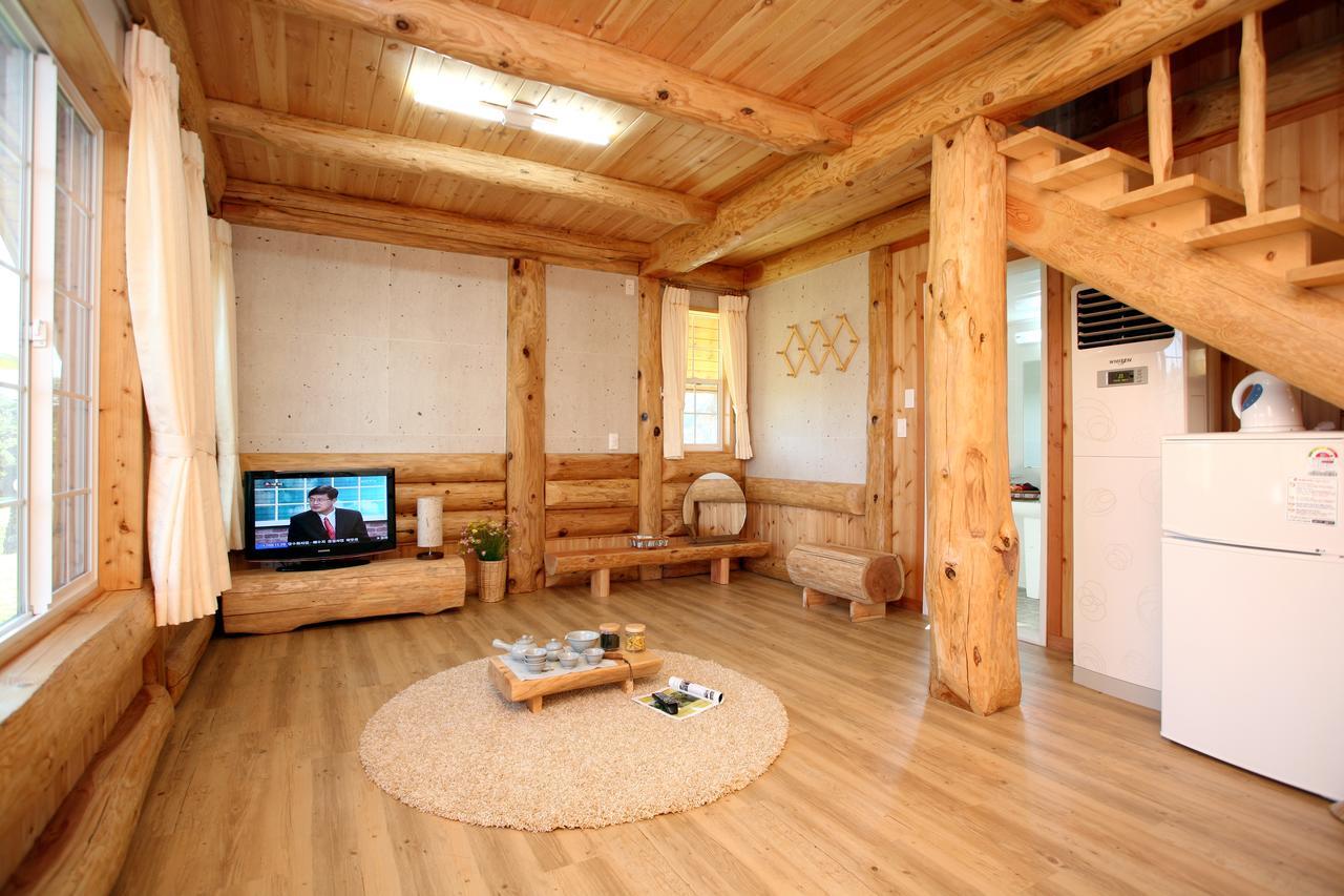 Jeju Bille Log Pension Seogwipo-stad Buitenkant foto