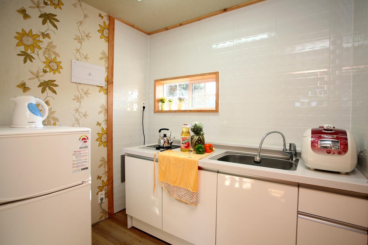 Jeju Bille Log Pension Seogwipo-stad Buitenkant foto